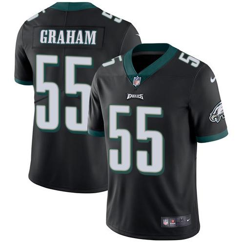 Philadelphia Eagles #55 Brandon Graham Black Alternate Stitched NFL Vapor Untouchable Limited Jersey