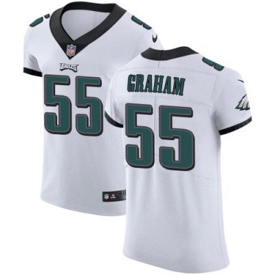 Philadelphia Eagles #55 Brandon Graham White Stitched NFL Vapor Untouchable Elite Jersey