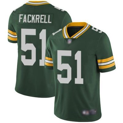 Nike Green Bay Packers #51 Kyler Fackrell Green Team Color Stitched Vapor Untouchable Limited Jersey