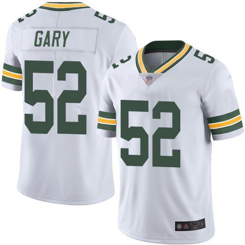 Nike Green Bay Packers #52 Rashan Gary White Stitched Vapor Untouchable Limited Jersey