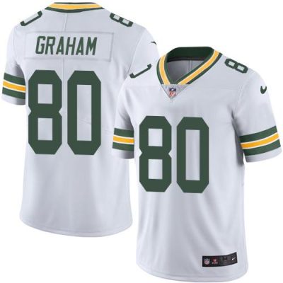 Nike Green Bay Packers #80 Jimmy Graham White Stitched Vapor Untouchable Limited Jersey