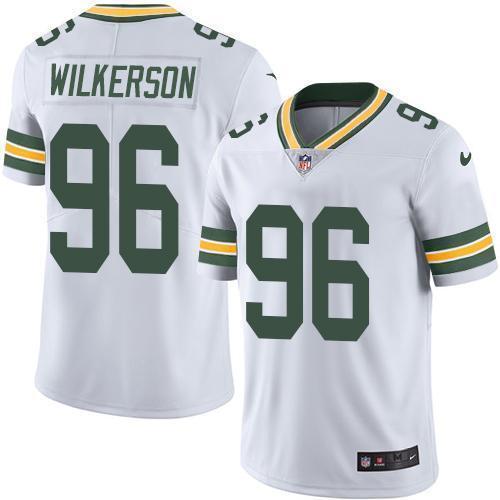 Nike Green Bay Packers #96 Muhammad Wilkerson White Stitched Vapor Untouchable Limited Jersey