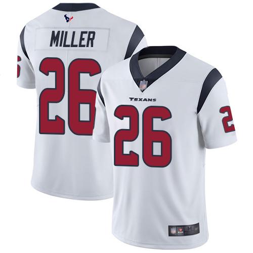 Nike Houston Texans #26 Lamar Miller White Stitched NFL Vapor Untouchable Limited Jersey