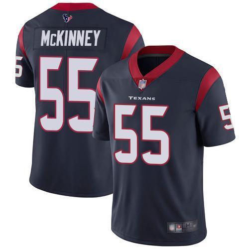 Nike Houston Texans #55 Benardrick McKinney Navy Blue Team Color Stitched NFL Vapor Untouchable Limited Jersey