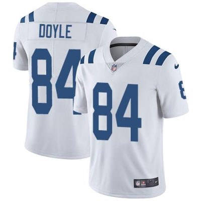 Nike Indianapolis Colts #84 Jack Doyle White Stitched NFL Vapor Untouchable Limited Jersey