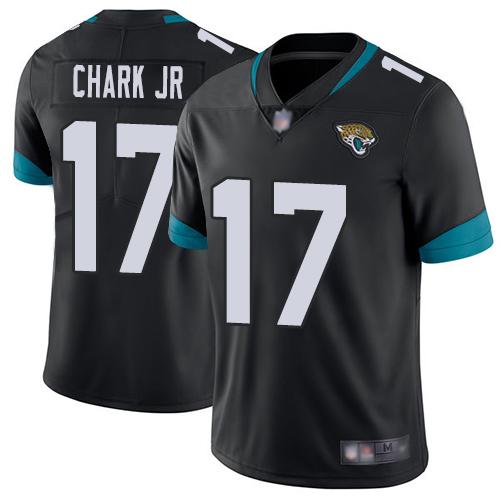 Nike Jacksonville Jaguars #17 DJ Chark Jr Black Team Color Stitched NFL Vapor Untouchable Limited Jersey