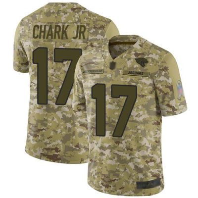 Nike Jacksonville Jaguars #17 DJ Chark Jr Camo Stitched NFL Limited 2018 Salute To Service Jersey