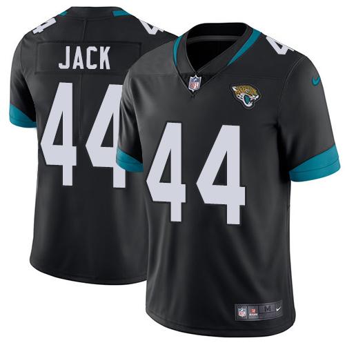 Nike Jacksonville Jaguars #44 Myles Jack Black Team Color Stitched NFL Vapor Untouchable Limited Jersey