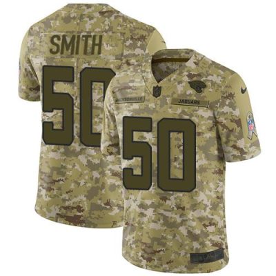 Nike Jacksonville Jaguars #50 Telvin Smith Camo Stitched NFL Limited 2018 Salute To Service Jersey