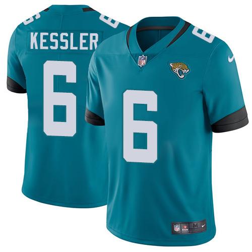 Nike Jacksonville Jaguars #6 Cody Kessler Teal Green Alternate Stitched NFL Vapor Untouchable Limited Jersey