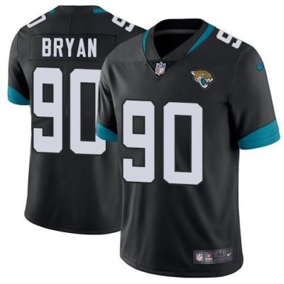 Nike Jacksonville Jaguars #90 Taven Bryan Black Team Color Stitched NFL Vapor Untouchable Limited Jersey