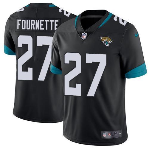 Nike Jaguars #27 Leonard Fournette Black Team Color Stitched NFL Vapor Untouchable Limited Jersey