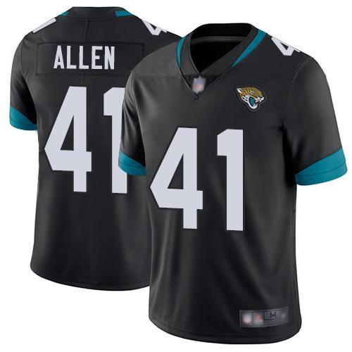 Nike Jaguars #41 Josh Allen Black Team Color Stitched NFL Vapor Untouchable Limited Jersey