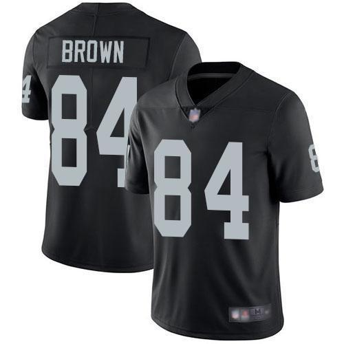 Nike Las Vegas Raiders #84 Antonio Brown Black Team Color Stitched NFL Vapor Untouchable Limited Jersey