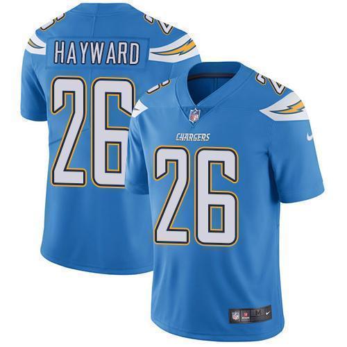 Nike Los Angeles Chargers #26 Casey Hayward Electric Blue Alternate Stitched NFL Vapor Untouchable Limited Jersey