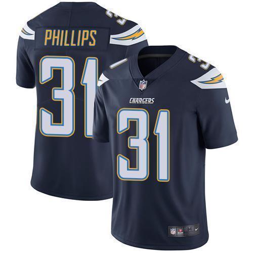 Nike Los Angeles Chargers #31 Adrian Phillips Navy Blue Team Color Stitched NFL Vapor Untouchable Limited Jersey