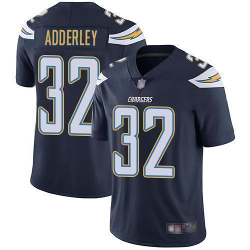 Nike Los Angeles Chargers #32 Nasir Adderley Navy Blue Team Color Stitched NFL Vapor Untouchable Limited Jersey