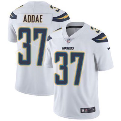 Nike Los Angeles Chargers #37 Jahleel Addae White Stitched NFL Vapor Untouchable Limited Jersey