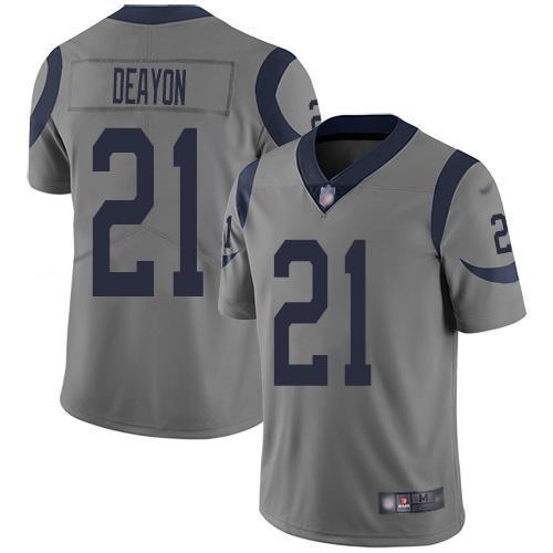 Nike Los Angeles Rams #21 Donte Deayon Gray Stitched NFL Limited Inverted Legend Jersey
