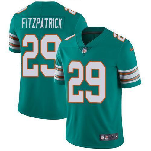 Nike Miami Dolphins #29 Minkah Fitzpatrick Aqua Green Alternate Stitched NFL Vapor Untouchable Limited Jersey
