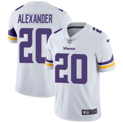 Nike Minnesota Vikings #20 Mackensie Alexander White Stitched NFL Vapor Untouchable Limited Jersey