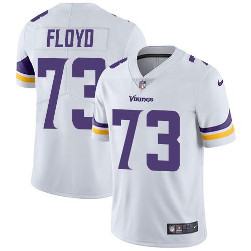 Nike Minnesota Vikings #73 Sharrif Floyd White Stitched NFL Vapor Untouchable Limited Jersey