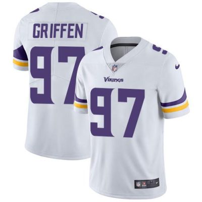 Nike Minnesota Vikings #97 Everson Griffen White Stitched NFL Vapor Untouchable Limited Jersey