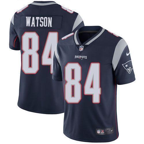 Nike New England Patriots #84 Benjamin Watson Navy Blue Team Color Stitched NFL Vapor Untouchable Limited Jersey