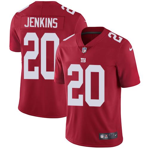 Nike New York Giants #20 Janoris Jenkins Red Alternate Men's Stitched NFL Vapor Untouchable Limited Jersey Men's