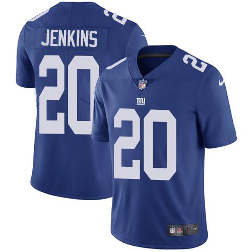 Nike New York Giants #20 Janoris Jenkins Royal Blue Team Color Men's Stitched NFL Vapor Untouchable Limited Jersey Men's