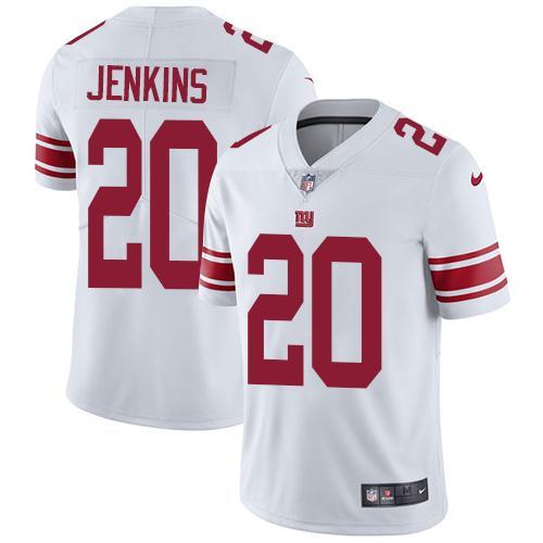 Nike New York Giants #20 Janoris Jenkins White Men's Stitched NFL Vapor Untouchable Limited Jersey Men's
