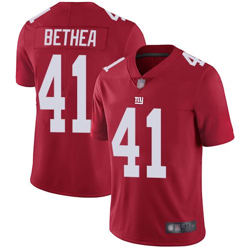 Nike New York Giants #41 Antoine Bethea Red Alternate Men's Stitched NFL Vapor Untouchable Limited Jersey Men's