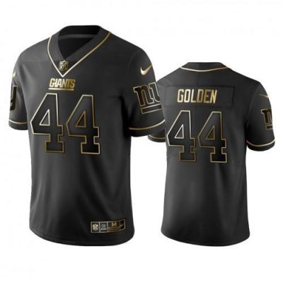 Nike New York Giants #44 Markus Golden Black Golden Limited Edition Stitched NFL Jersey Men's