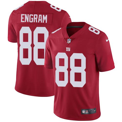 Nike New York Giants #88 Evan Engram Red Alternate Men's Stitched NFL Vapor Untouchable Limited Jersey Men's
