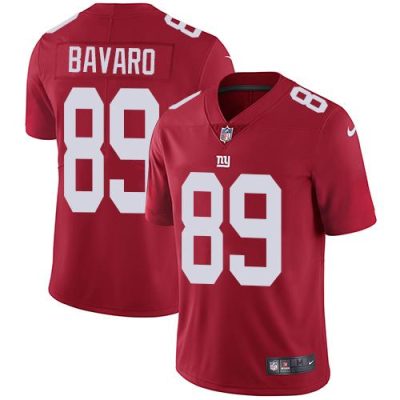 Nike New York Giants #89 Mark Bavaro Red Alternate Men's Stitched NFL Vapor Untouchable Limited Jersey Men's