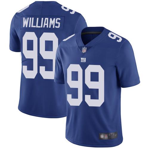 Nike New York Giants #99 Leonard Williams Royal Blue Team Color Men's Stitched NFL Vapor Untouchable Limited Jersey Men's