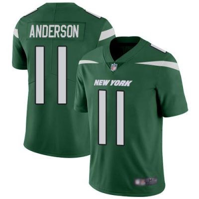 Nike New York Jets #11 Robby Anderson Green Team Color Stitched NFL Vapor Untouchable Limited Jersey