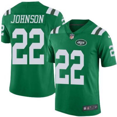 Nike New York Jets #22 Trumaine Johnson Green Stitched NFL Limited Rush Jersey