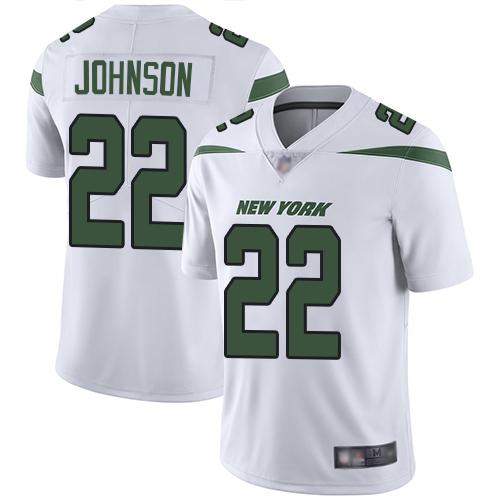 Nike New York Jets #22 Trumaine Johnson White Stitched NFL Vapor Untouchable Limited Jersey