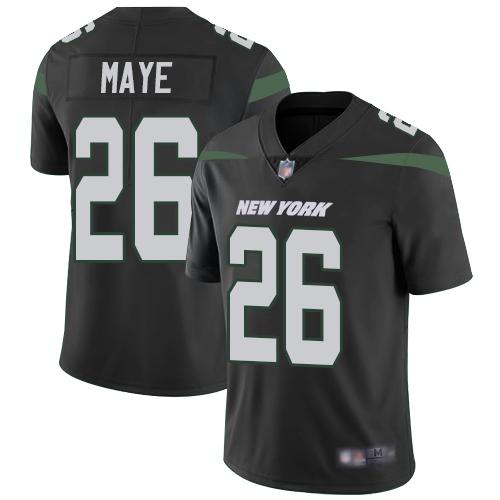 Nike New York Jets #26 Marcus Maye Black Alternate Stitched NFL Vapor Untouchable Limited Jersey