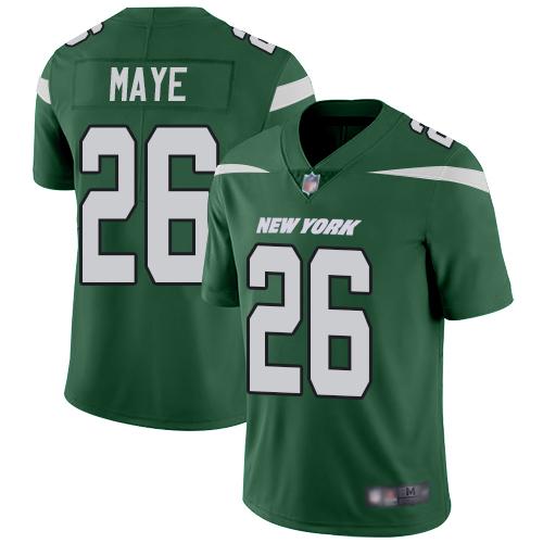 Nike New York Jets #26 Marcus Maye Green Team Color Stitched NFL Vapor Untouchable Limited Jersey