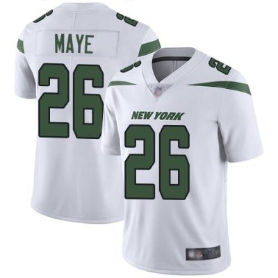 Nike New York Jets #26 Marcus Maye White Stitched NFL Vapor Untouchable Limited Jersey