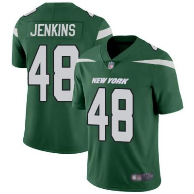 Nike New York Jets #48 Jordan Jenkins Green Team Color Stitched NFL Vapor Untouchable Limited Jersey