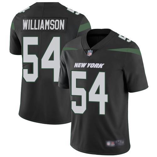 Nike New York Jets #54 Avery Williamson Black Alternate Stitched NFL Vapor Untouchable Limited Jersey