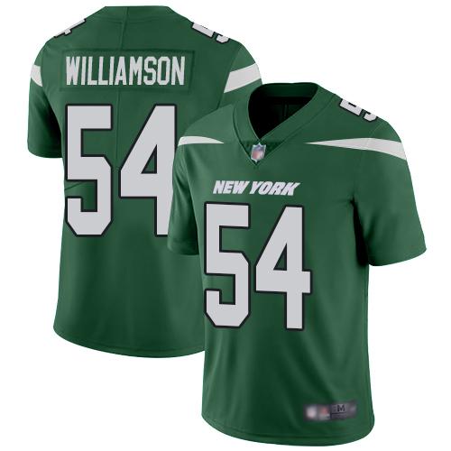 Nike New York Jets #54 Avery Williamson Green Team Color Stitched NFL Vapor Untouchable Limited Jersey
