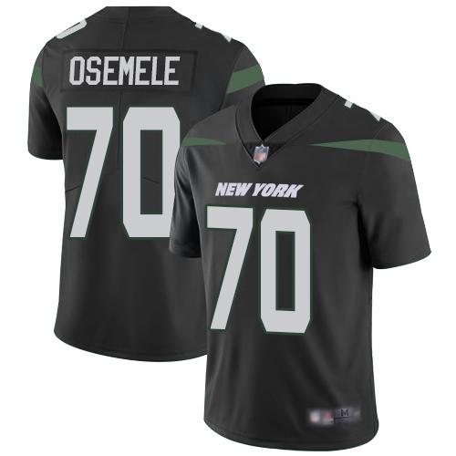 Nike New York Jets #70 Kelechi Osemele Black Alternate Stitched NFL Vapor Untouchable Limited Jersey