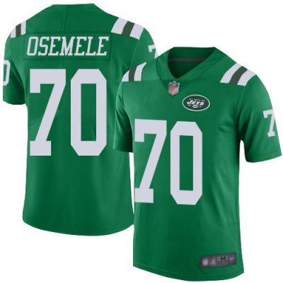 Nike New York Jets #70 Kelechi Osemele Green Stitched NFL Elite Rush Jersey