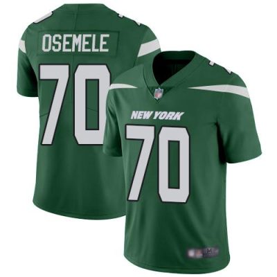 Nike New York Jets #70 Kelechi Osemele Green Team Color Stitched NFL Vapor Untouchable Limited Jersey