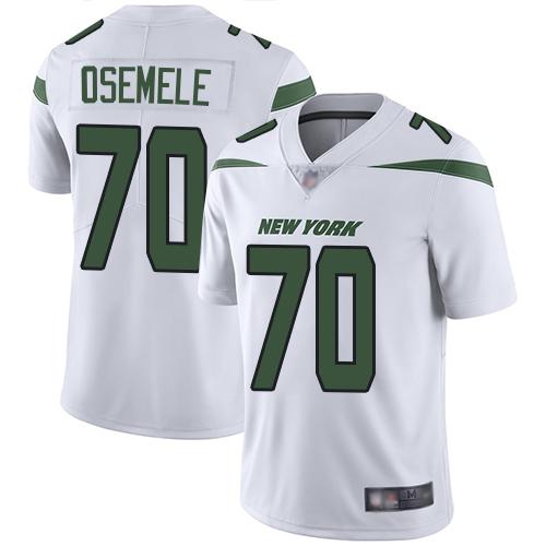 Nike New York Jets #70 Kelechi Osemele White Stitched NFL Vapor Untouchable Limited Jersey