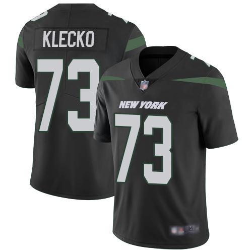 Nike New York Jets #73 Joe Klecko Black Alternate Stitched NFL Vapor Untouchable Limited Jersey
